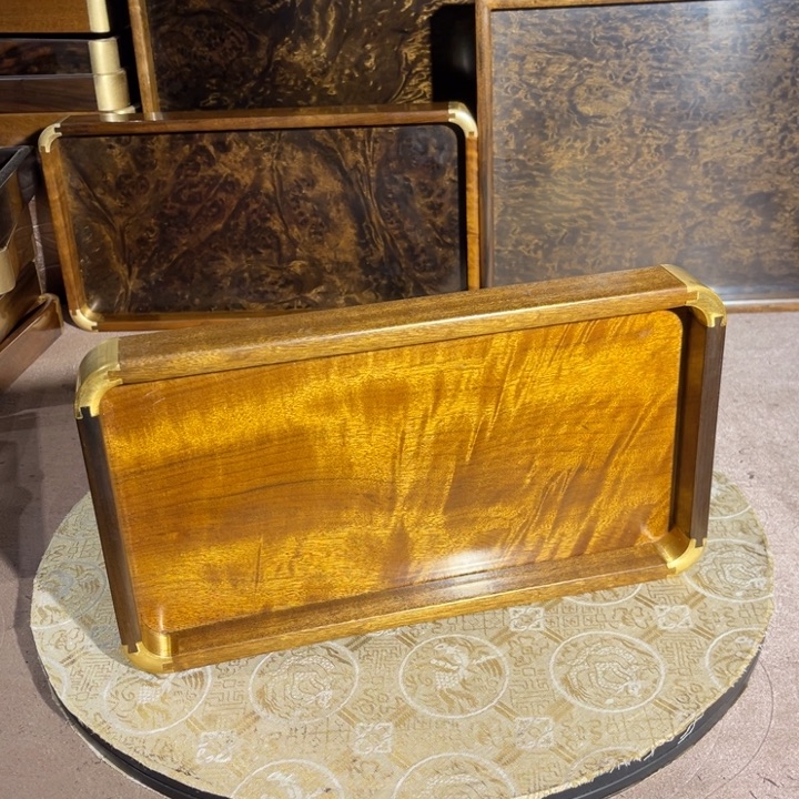 金丝楠巴****奥金丝楠木文盘