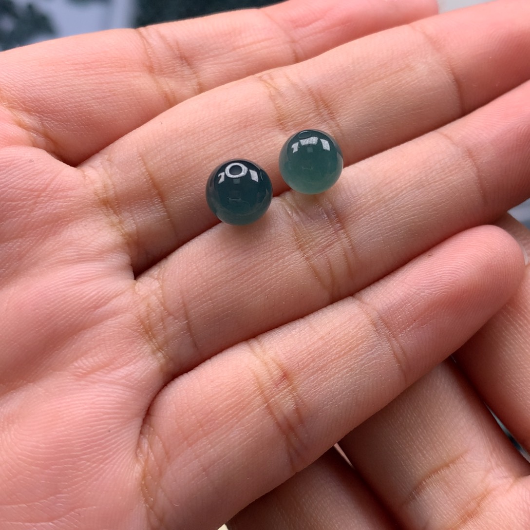风***缘翡翠散珠天然翡翠A货散珠