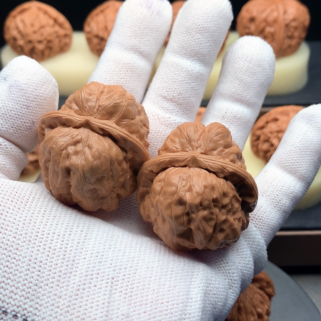 吊坠文玩核桃4号肉蛙37+