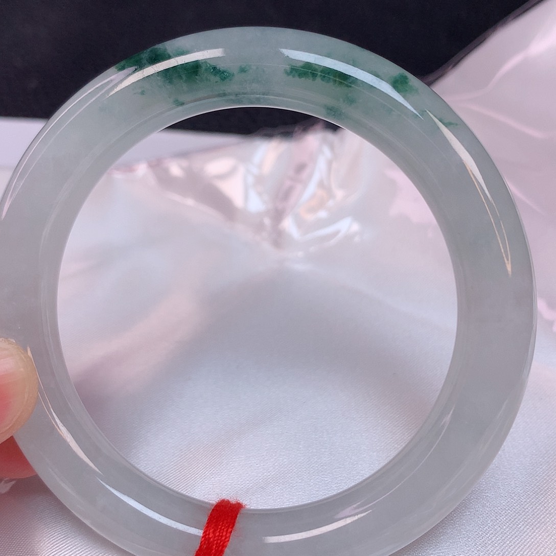 翡翠手镯未镶嵌55 翡翠手镯