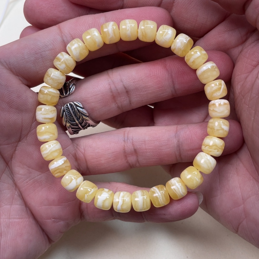 蜜蜡未镶嵌裸石098手串