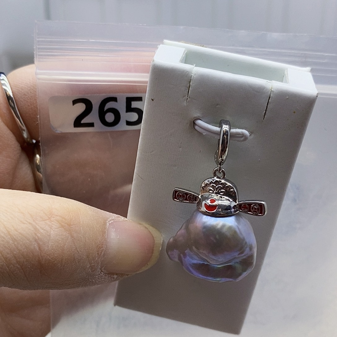 颈饰合金淡水珍珠