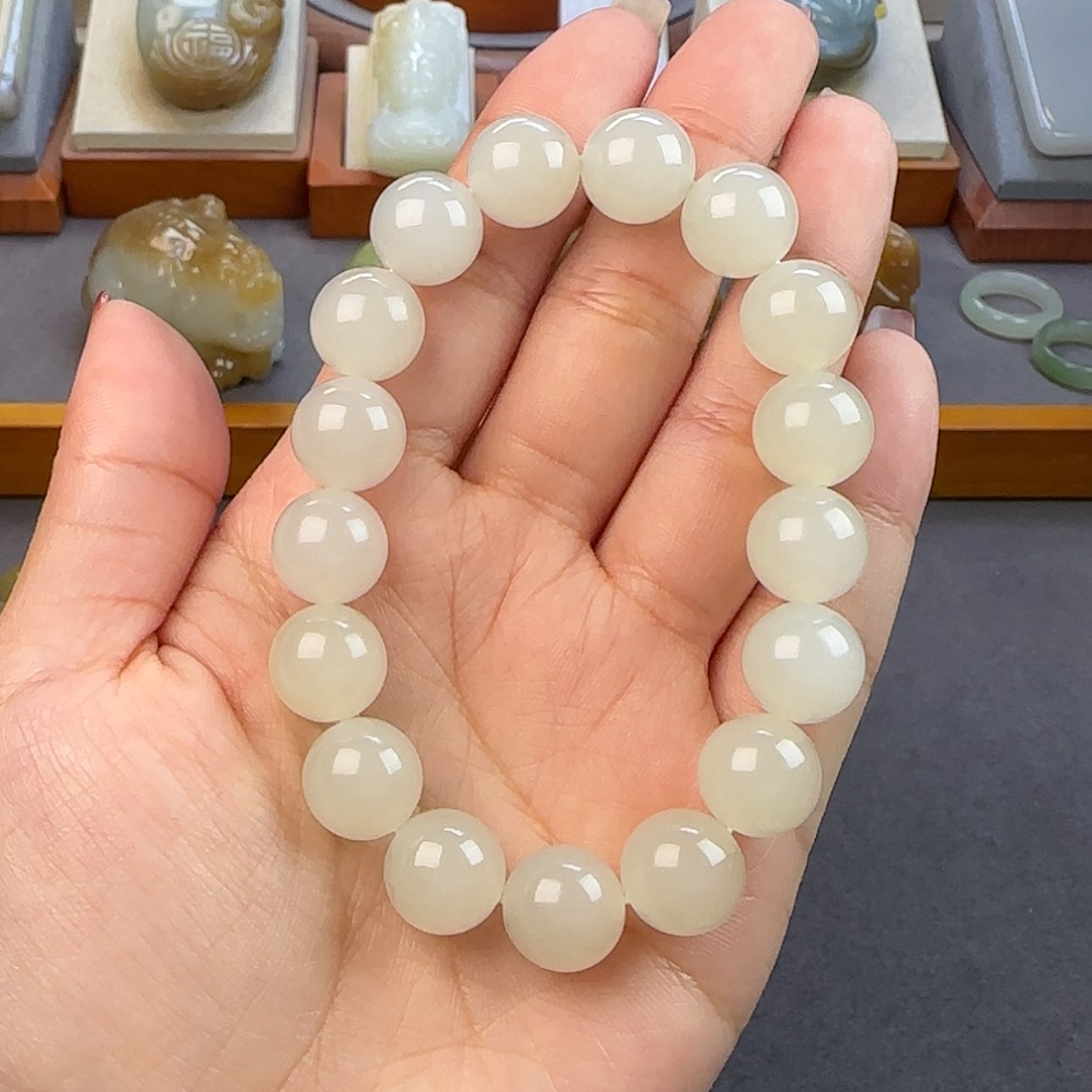 【闪购商品】和田玉手串未镶嵌