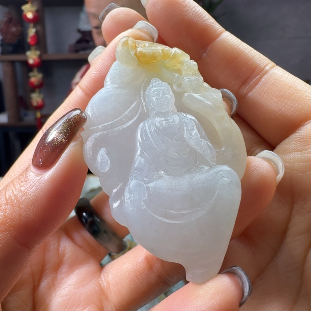 定制翡翠未镶嵌阿迷