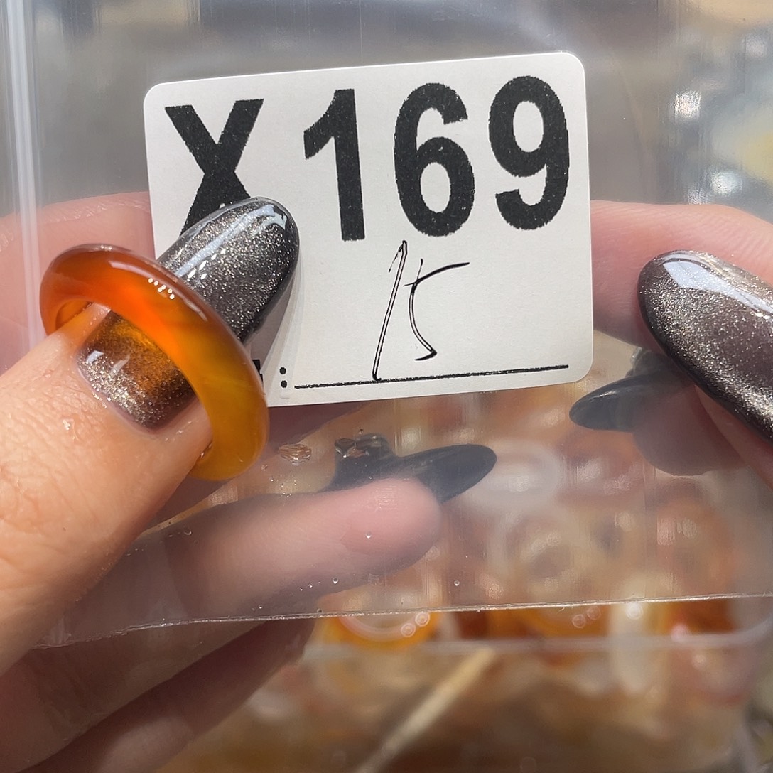 玛瑙/玉髓未镶嵌戒指169