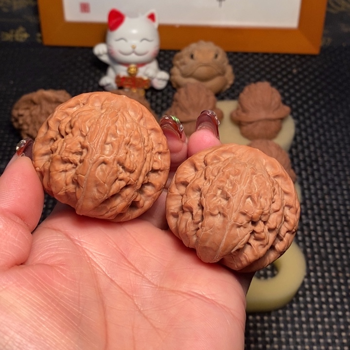 文玩核桃把件46玄武