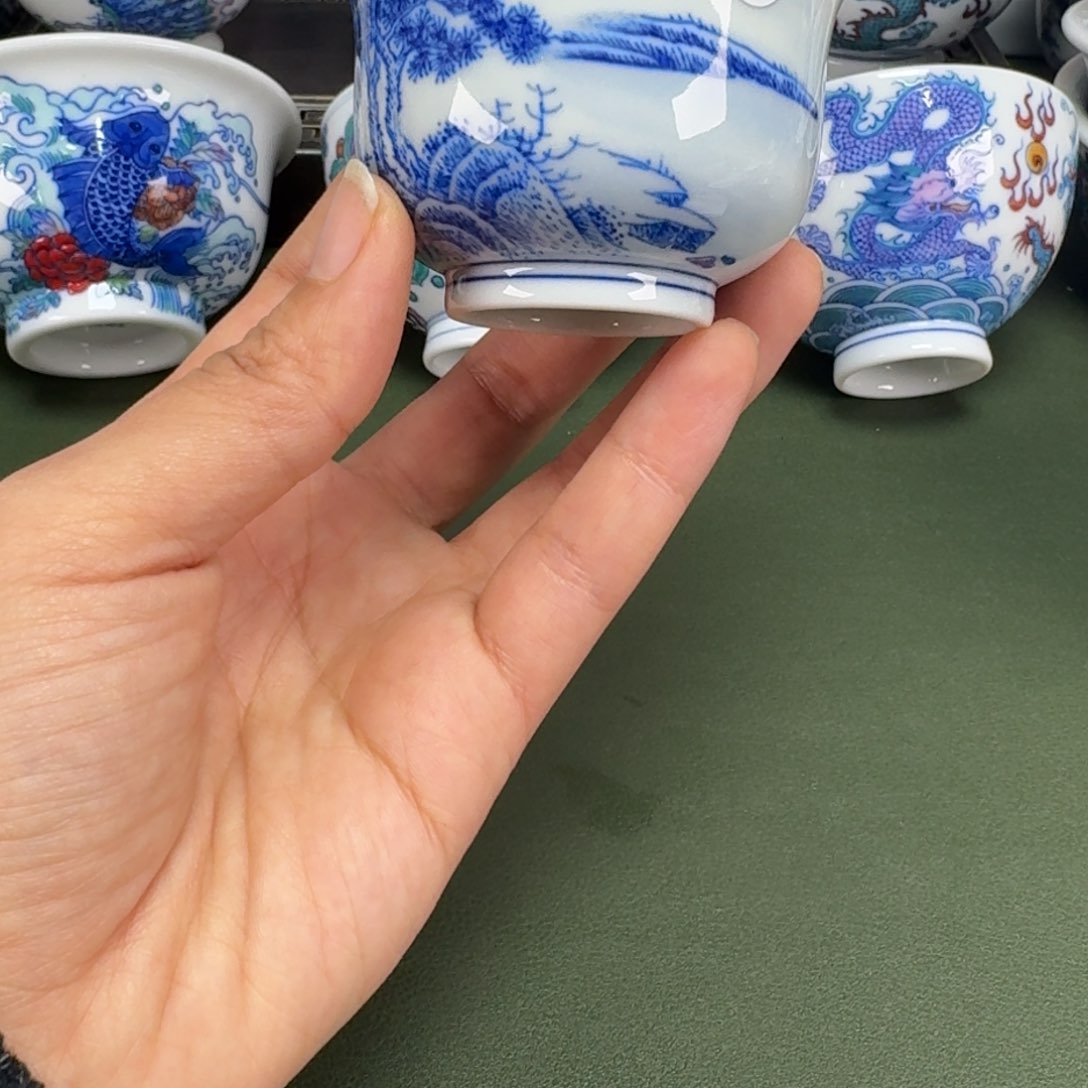 沙沙手工手绘茶具197