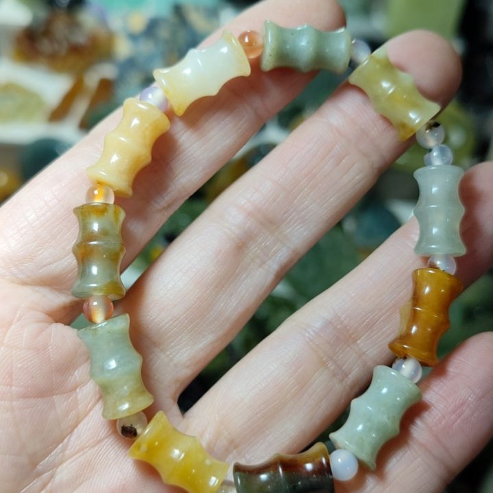 岫玉未镶嵌链子链子