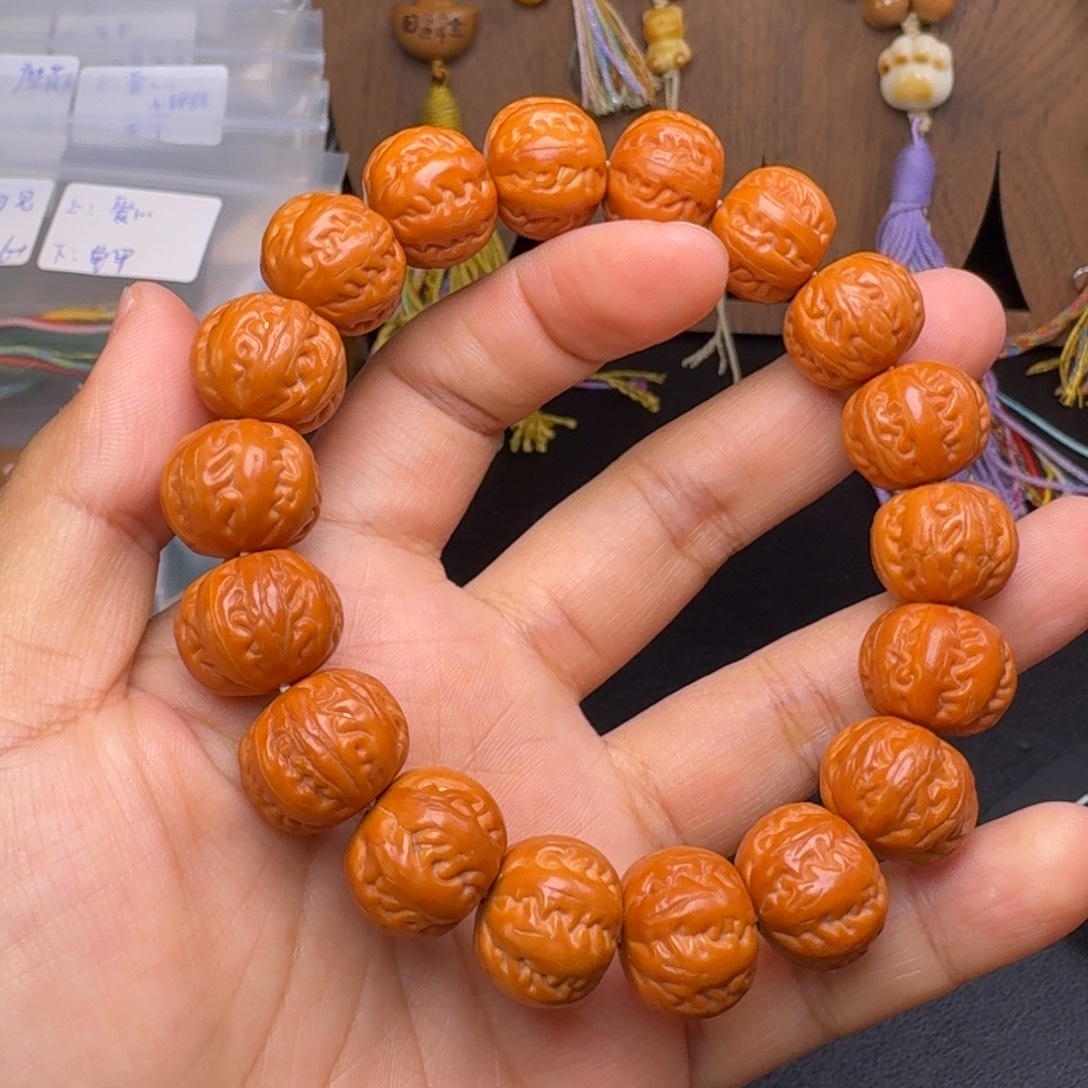 吊坠猴头核桃京八棱