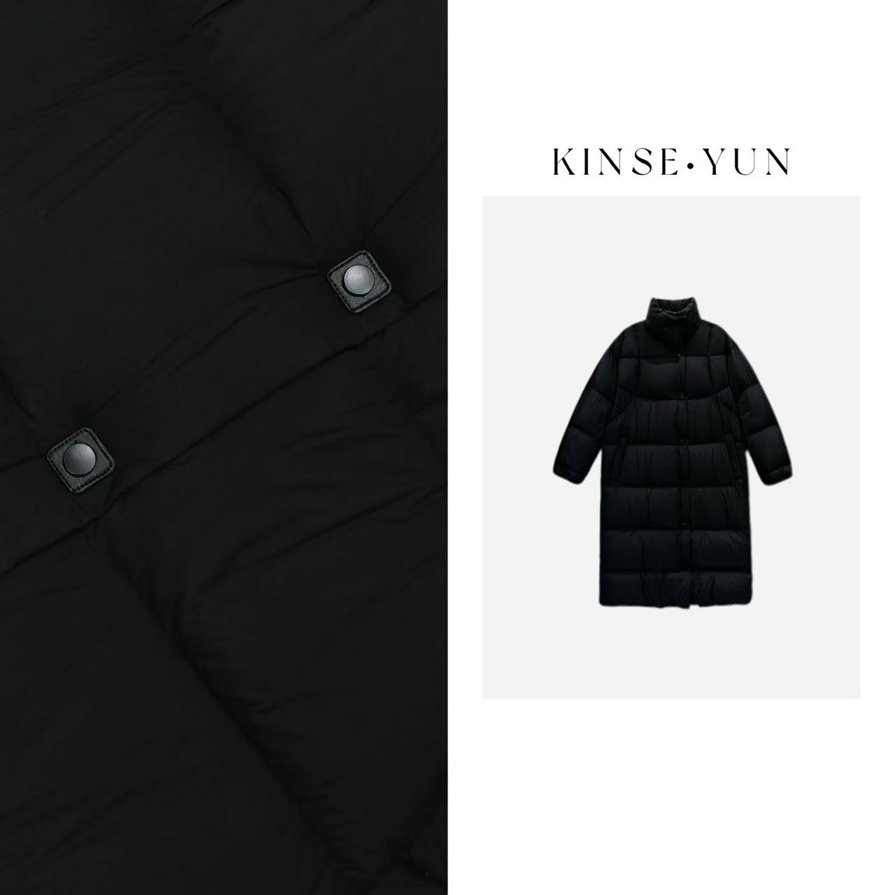 KINSE YUN『东北大鹅』90白鹅绒泡芙轻量防风保暖鹅绒羽绒服QD1772