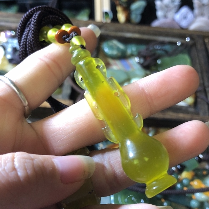 岫玉未镶嵌岫玉挂件