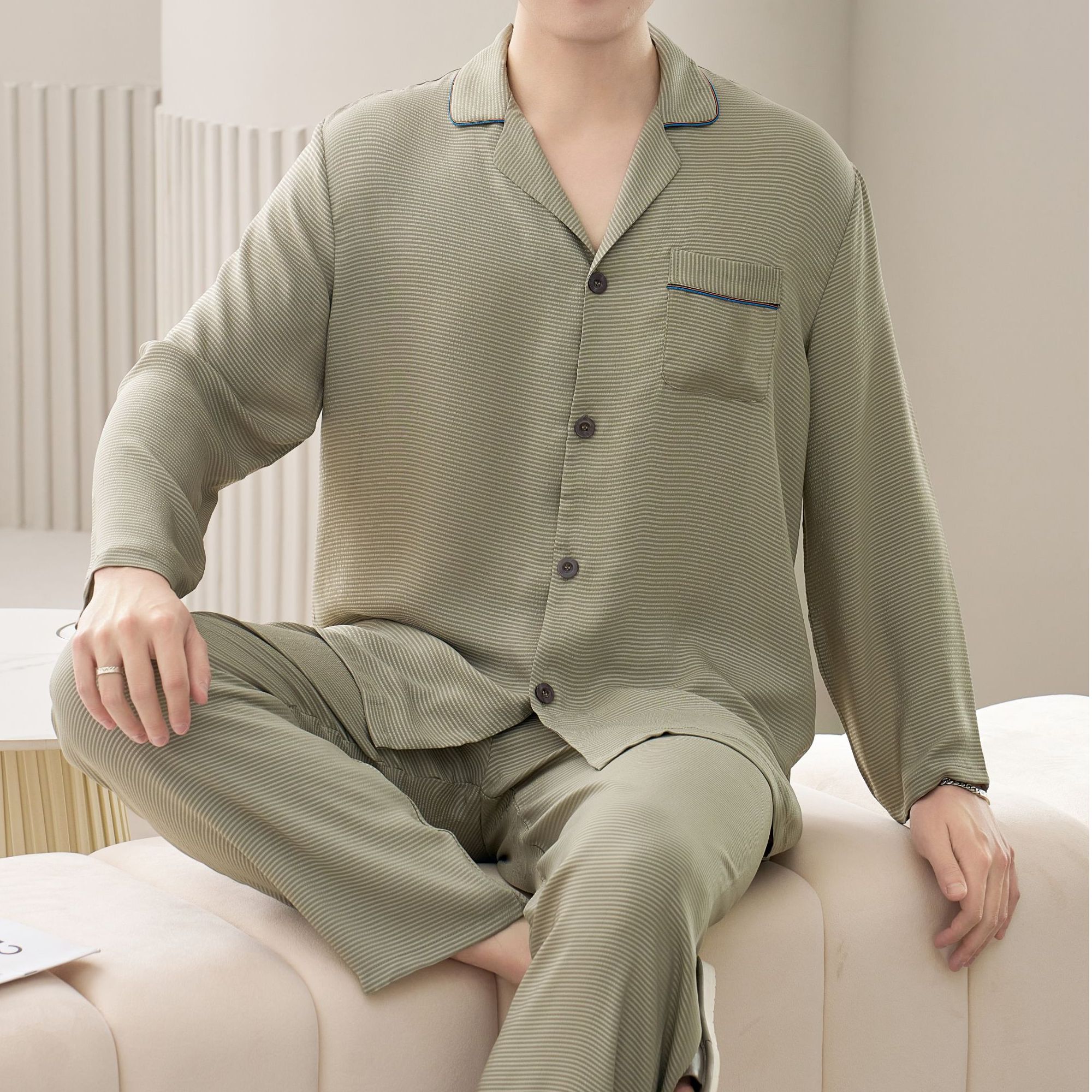 高品质大码男士家居服