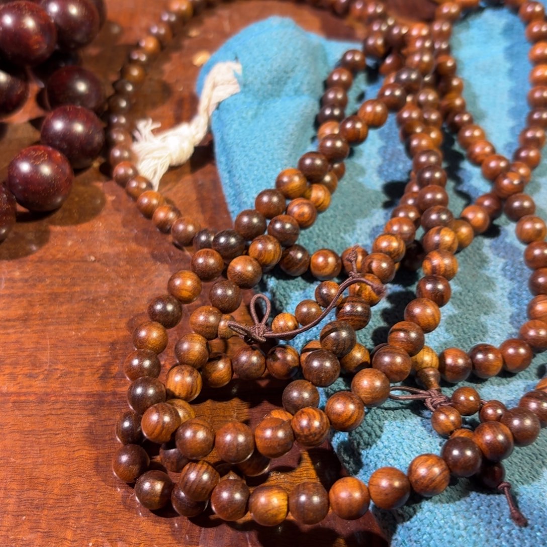 非洲紫檀（红花梨）0.8/108多圈