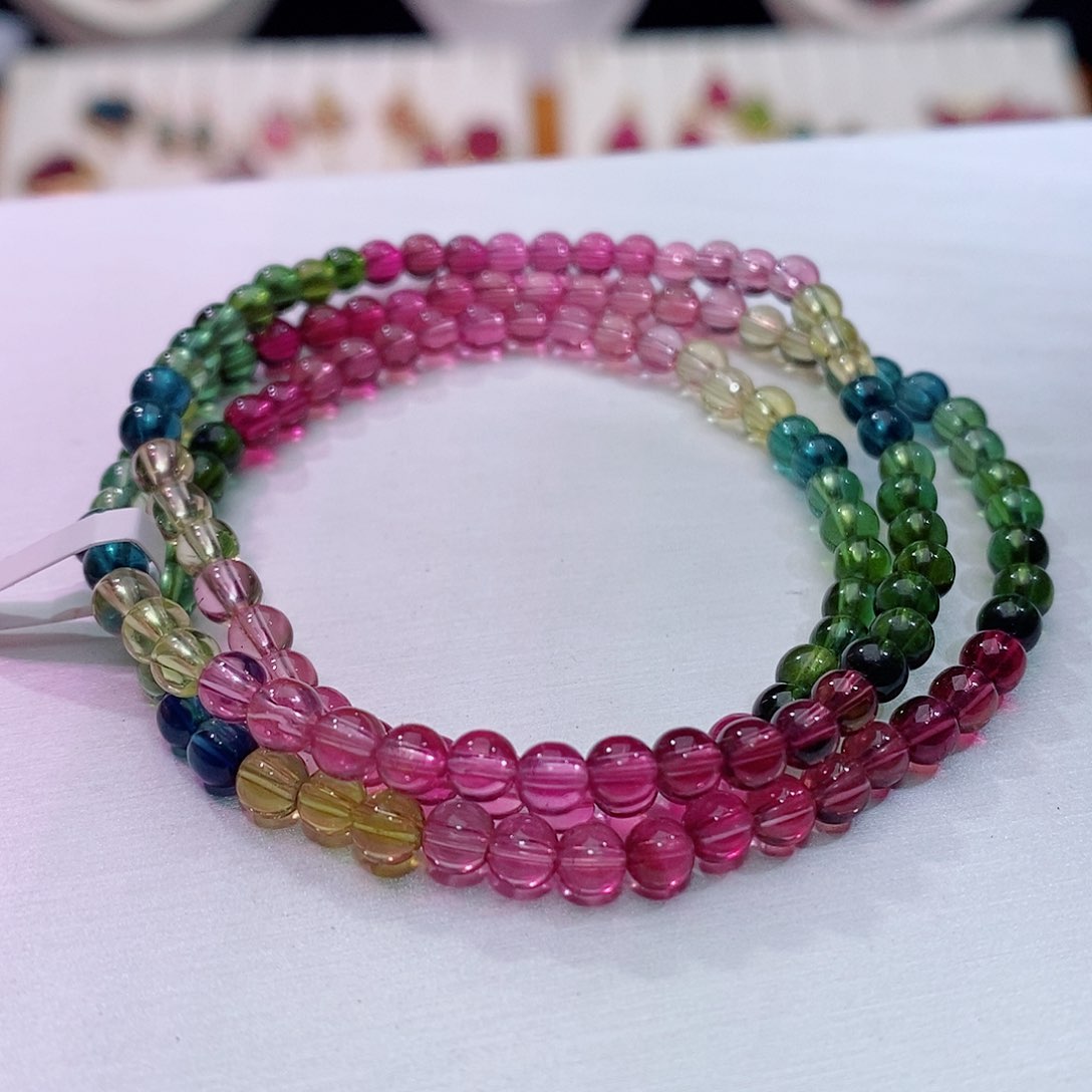 碧玺手链未镶嵌碧玺手链