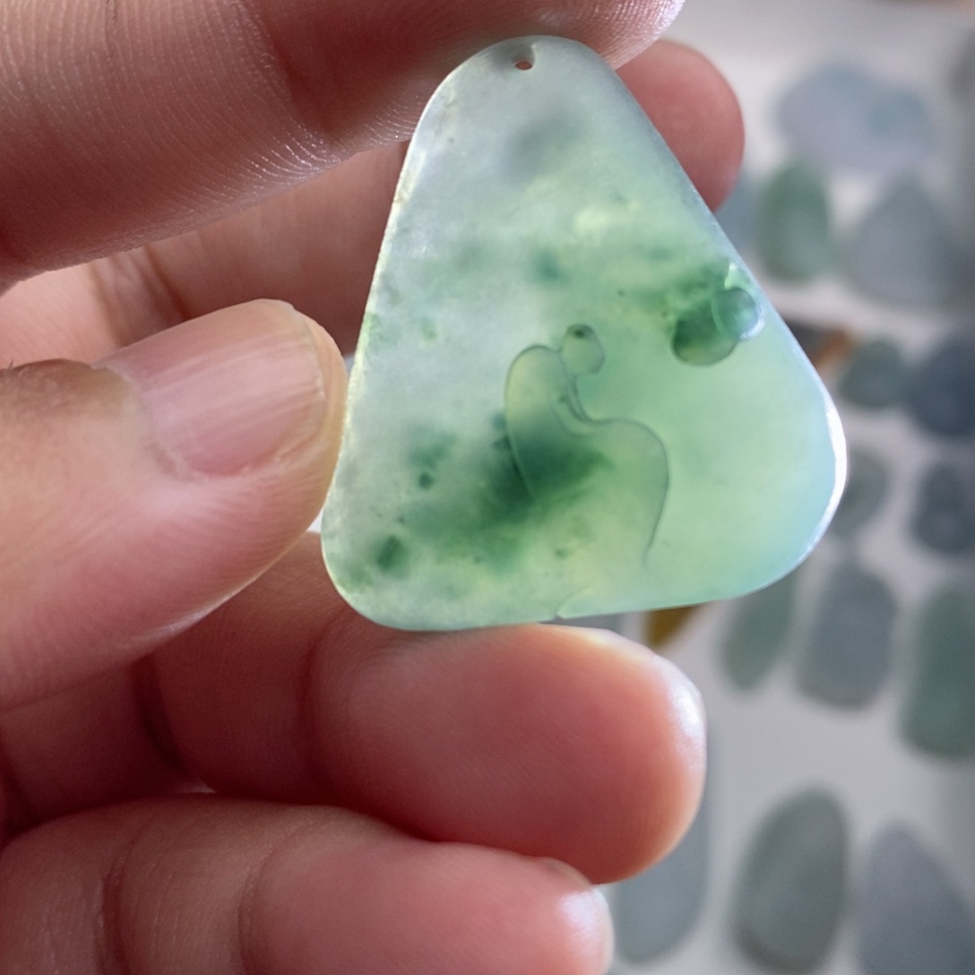 定制翡翠未镶嵌天然缅甸翡翠a货