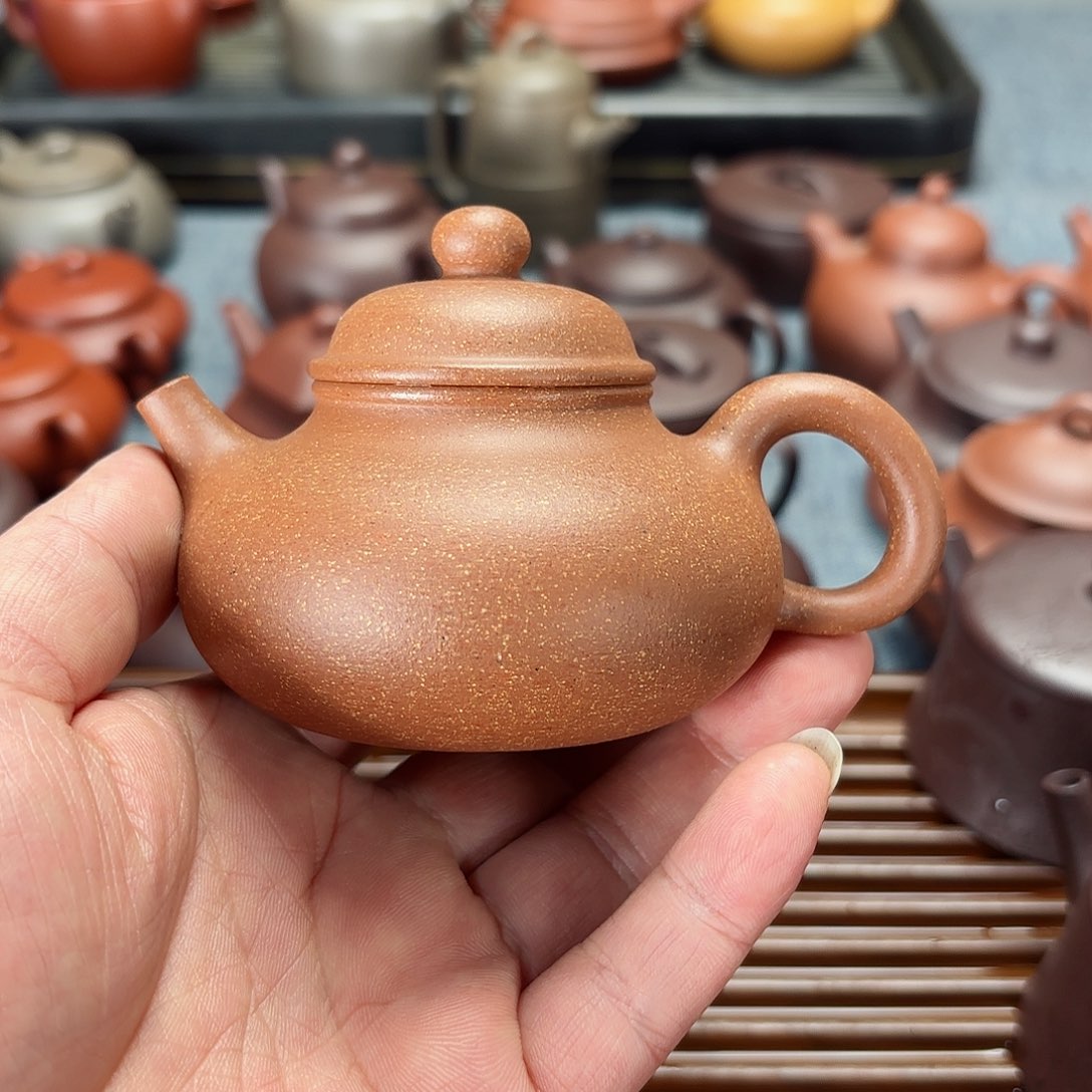 紫砂茶壶全手工容天