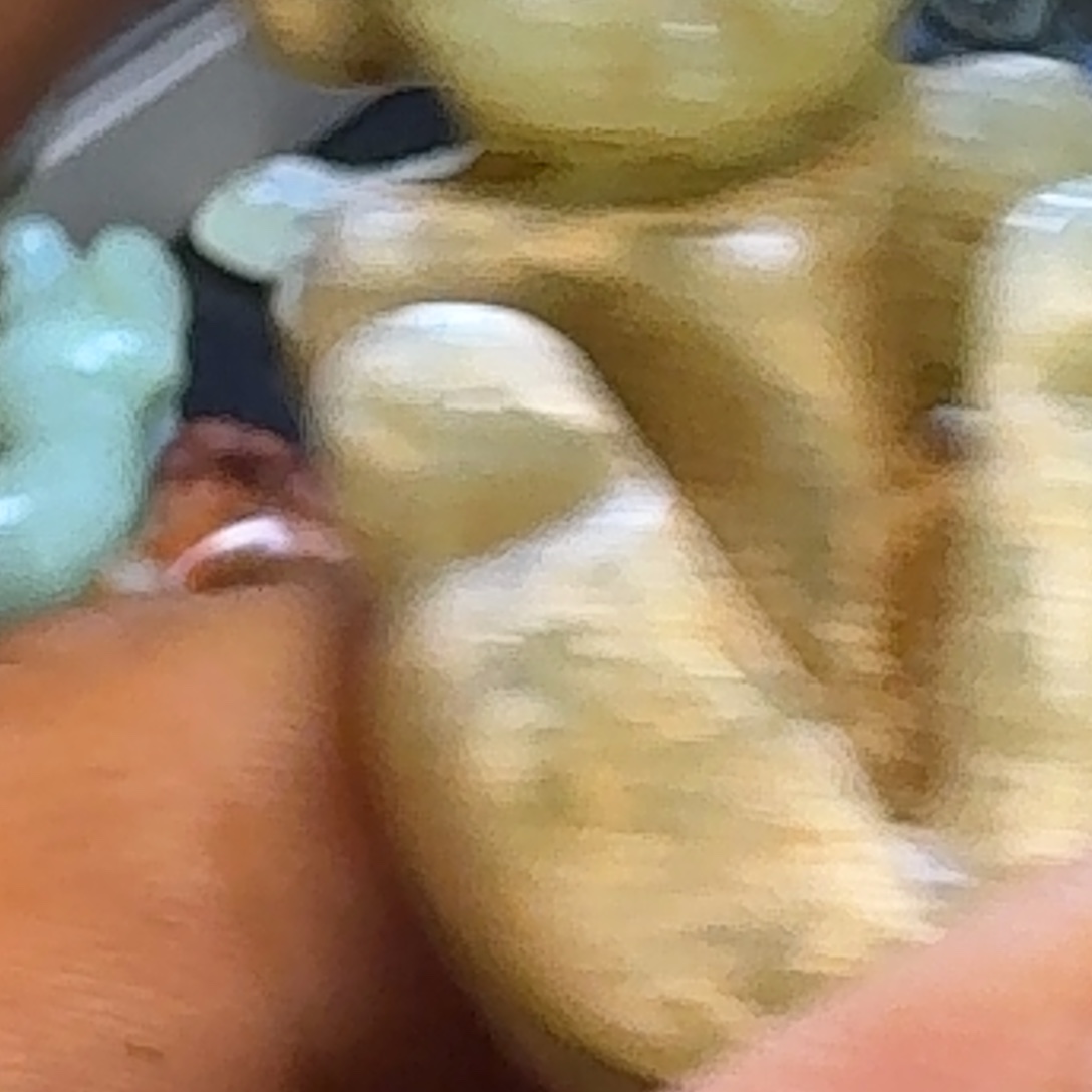 极***A玉玉摆件神人器型