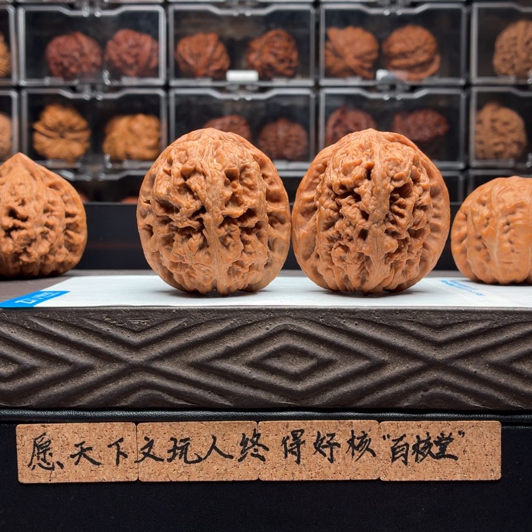 文玩核桃把件将军棒44