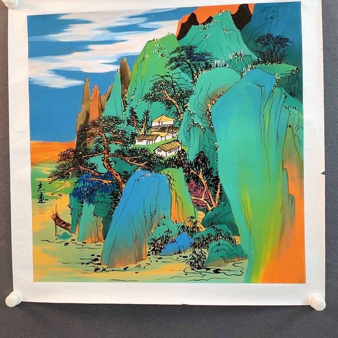 国画当代艺术，展览作品