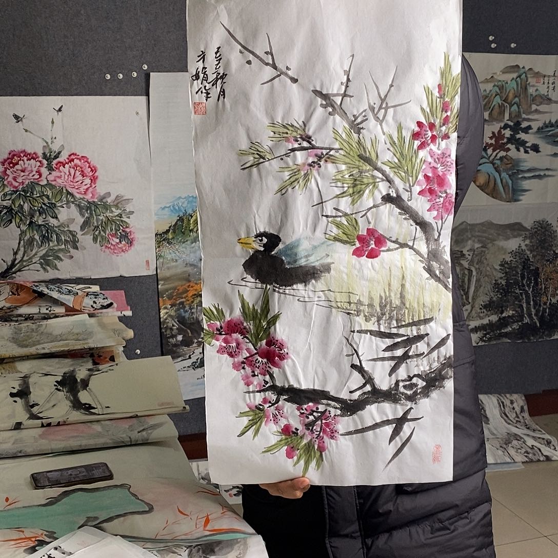 国画纯手写手绘作品233