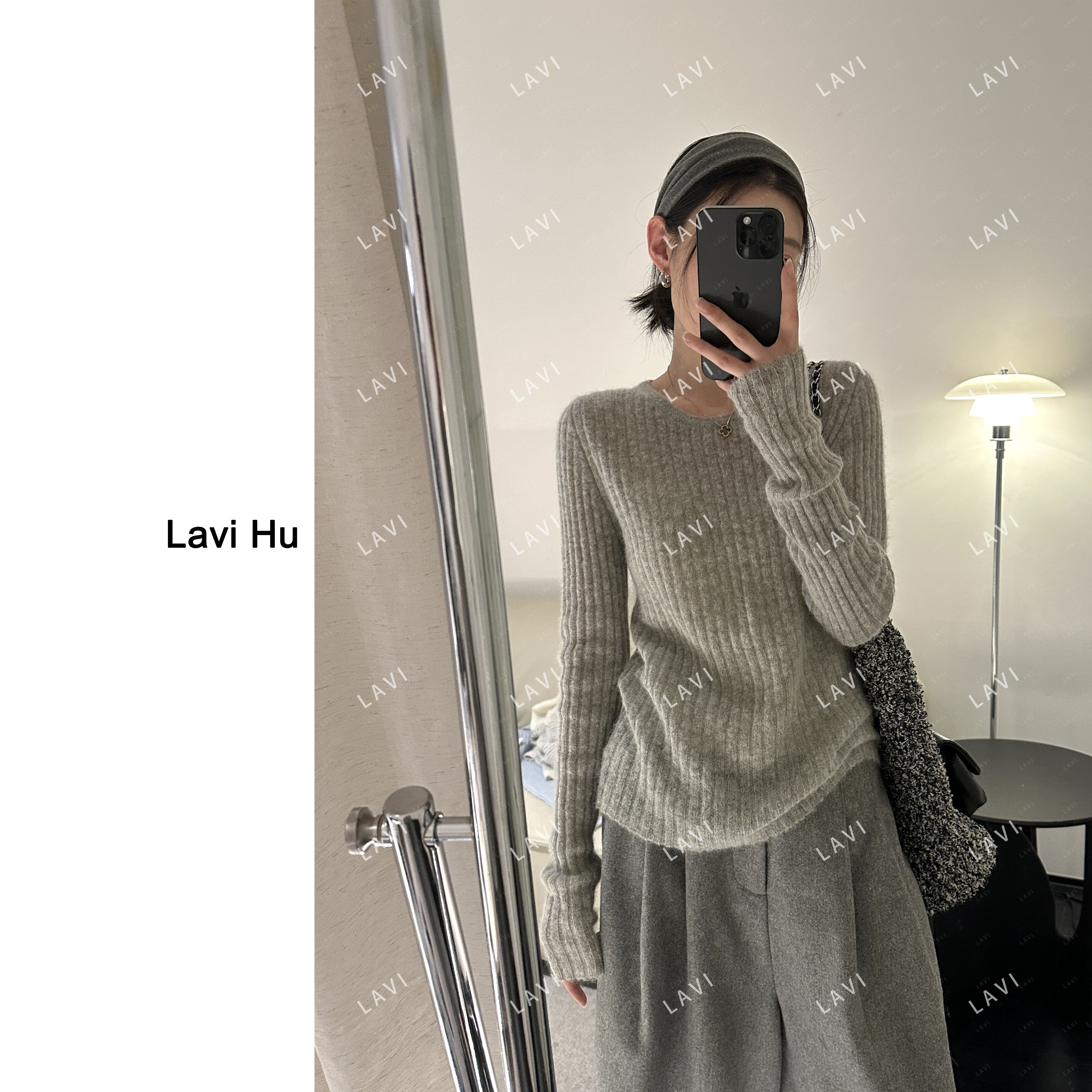 【清欢专属】云絮 仅冷水手洗 圆领针织时尚百搭云朵毛针织衫9955