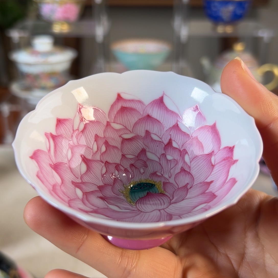 纯手工手绘 高端茶器