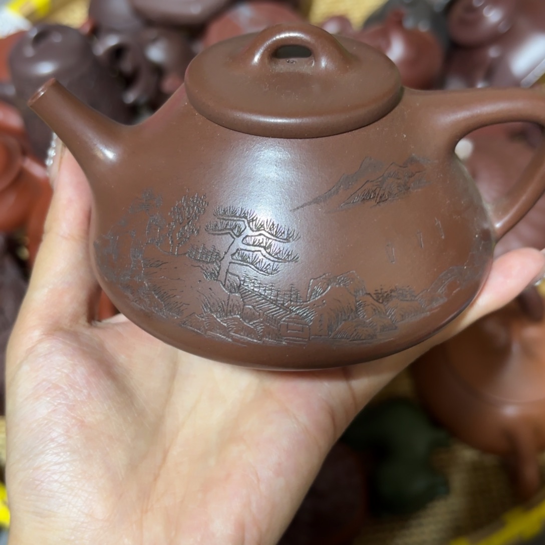 紫砂茶宠原矿精品高端紫砂壶