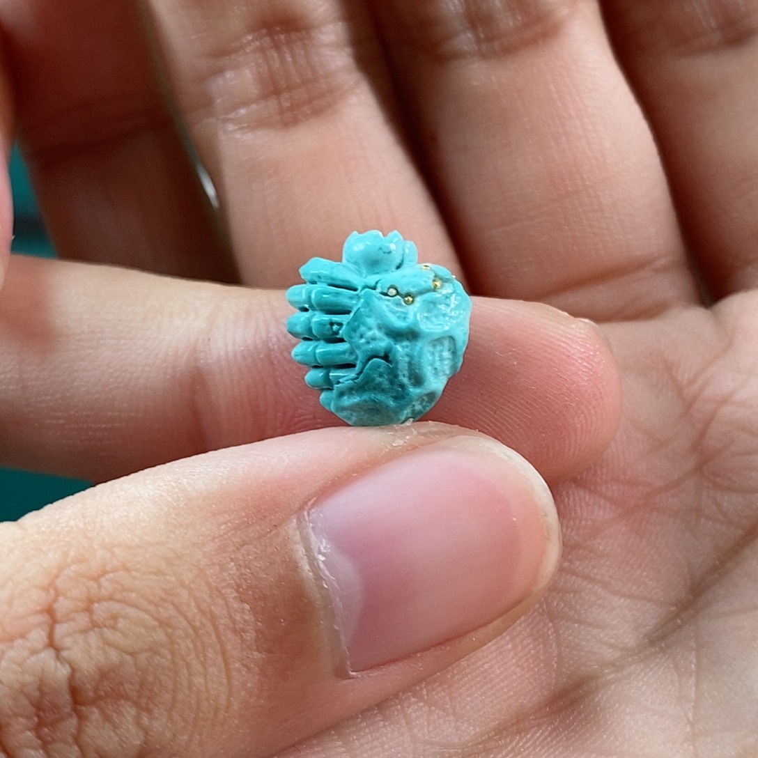 绿松石珠宝奇石未镶嵌