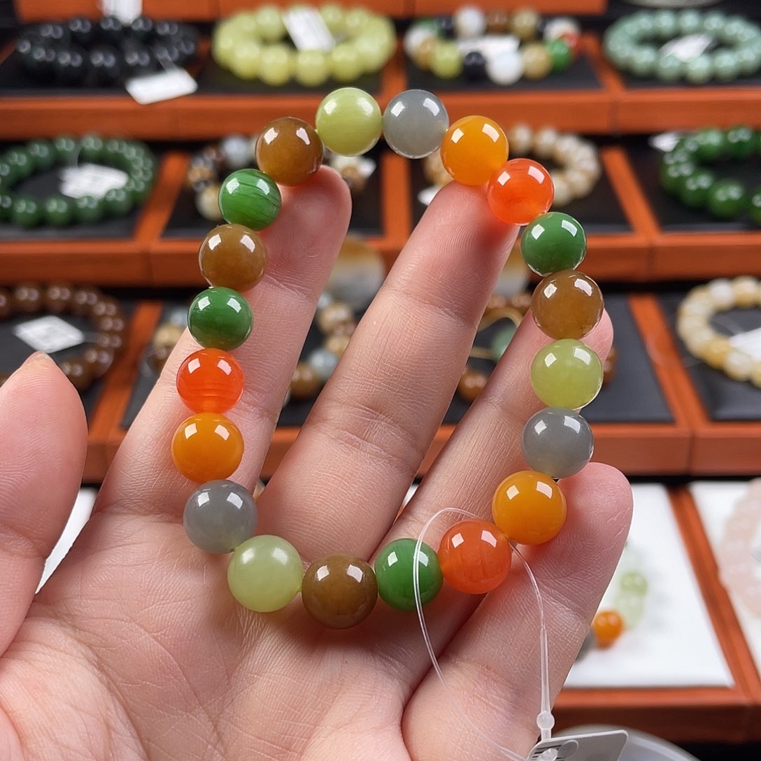 手串未镶嵌和田玉家****兽