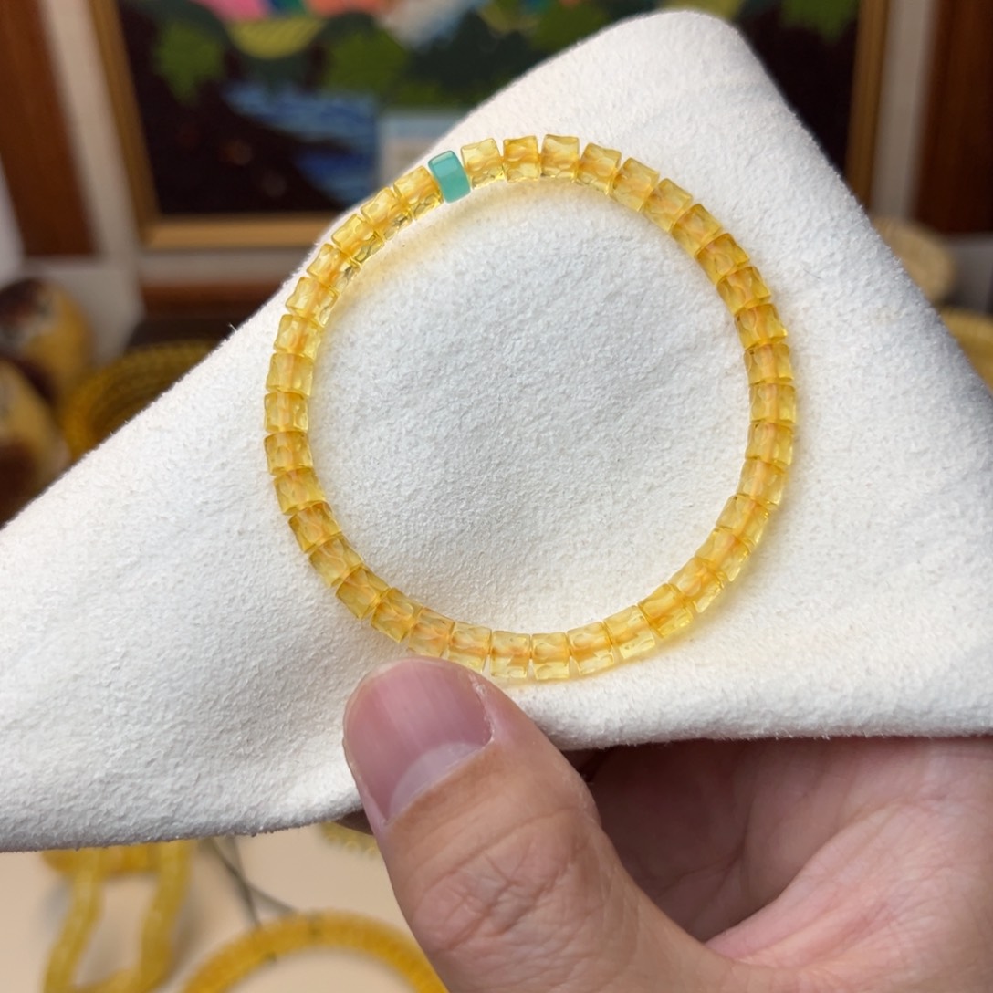 琥珀裸石未镶嵌54金珀无相 