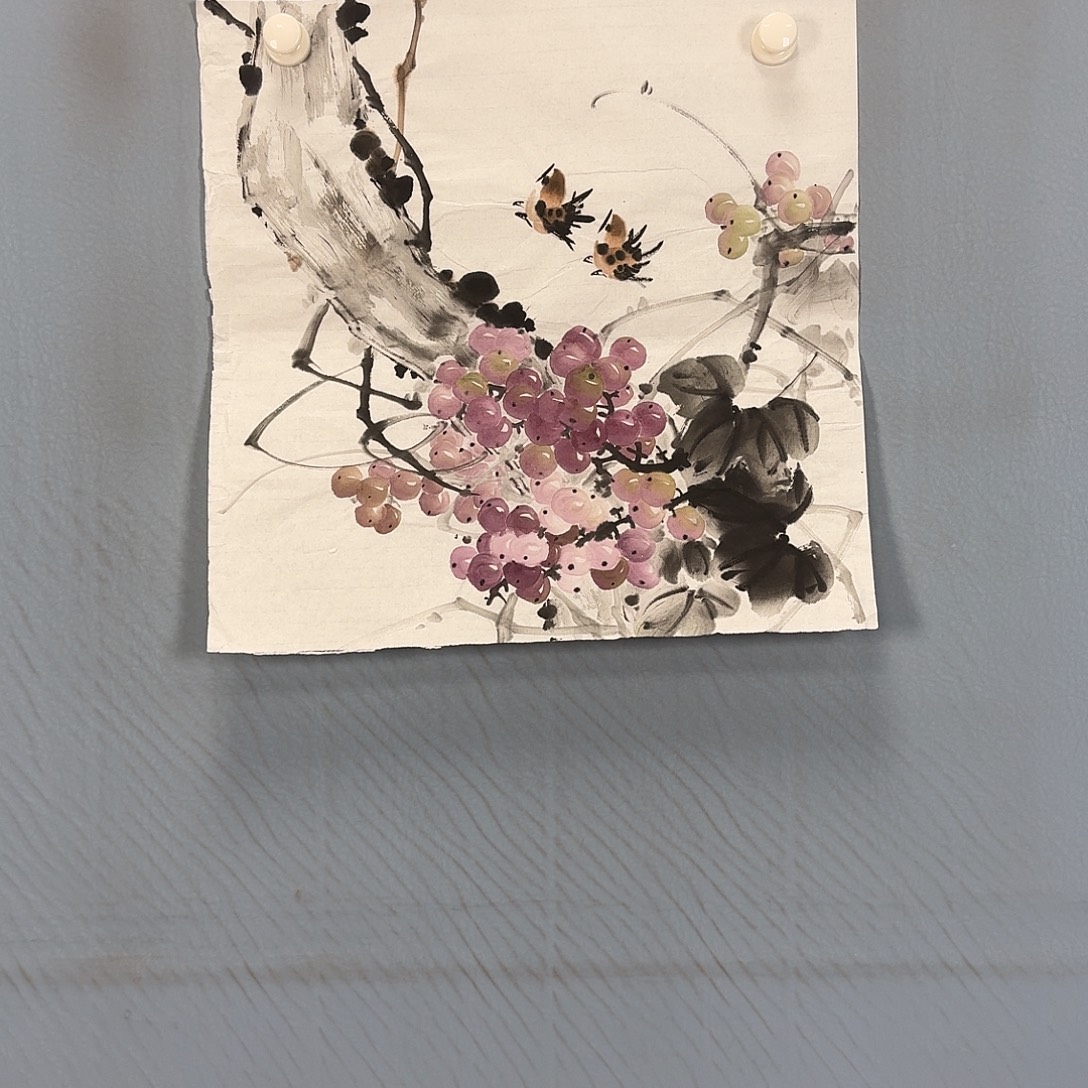 国画1259 牡丹图画师大