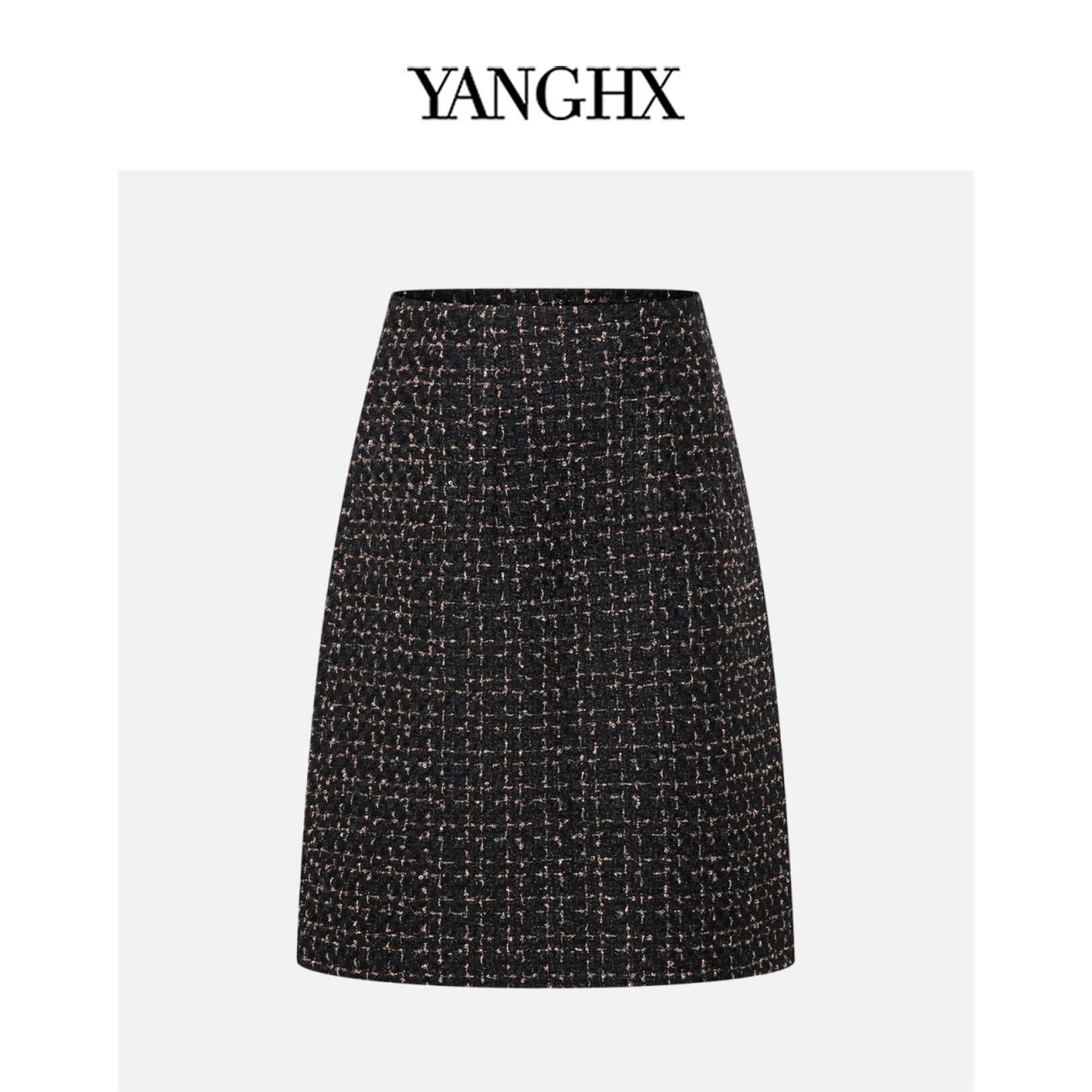 EDFNOT/杨红霞汝意HY黑金小A裙HY25430