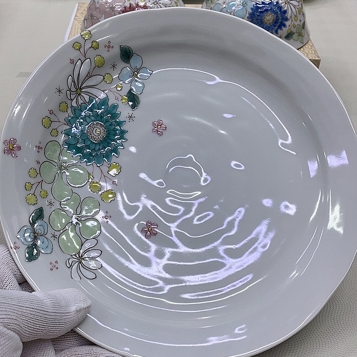 摆件九谷瓷器正品保真