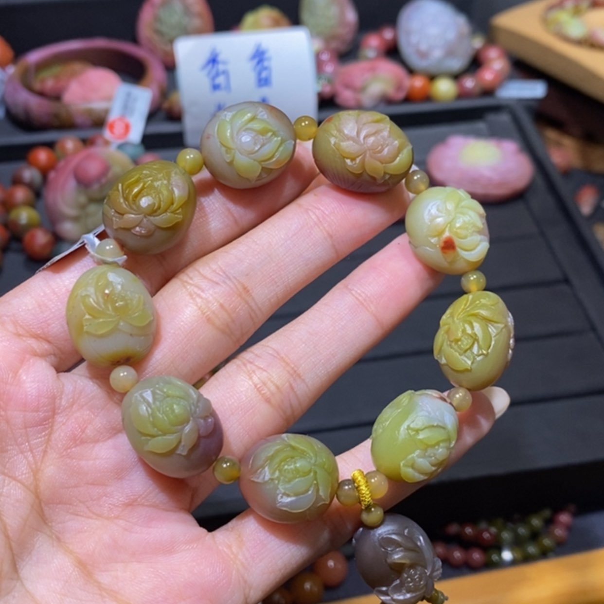 【闪购商品】玛瑙/玉髓手串未镶嵌盐源玛瑙