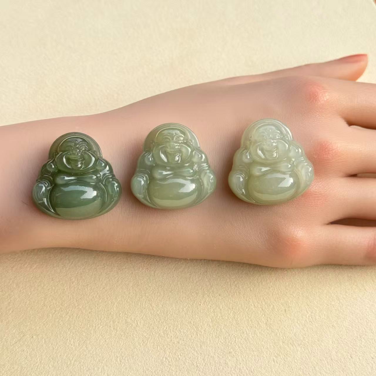 和田玉佛公 青海料 配绳自带高货绳适合送人自留 多样性发其一