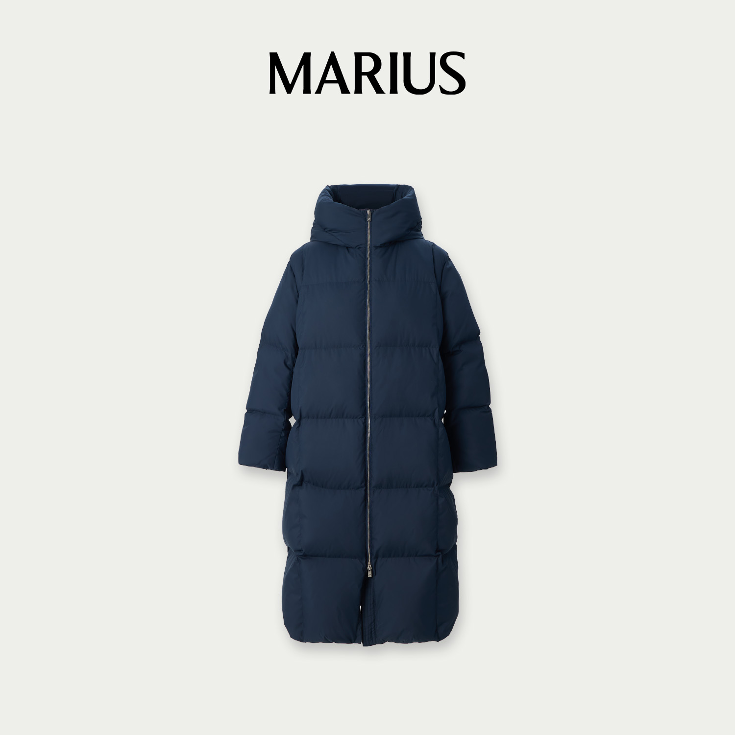 MARIUS-M-‘云朵罐’经典连帽被外套