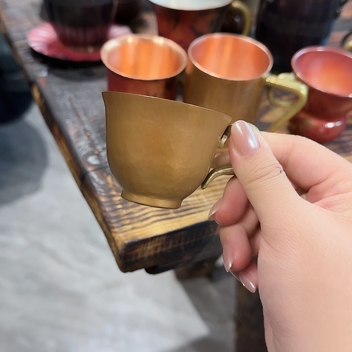W***U紫铜手工制作摆件一个