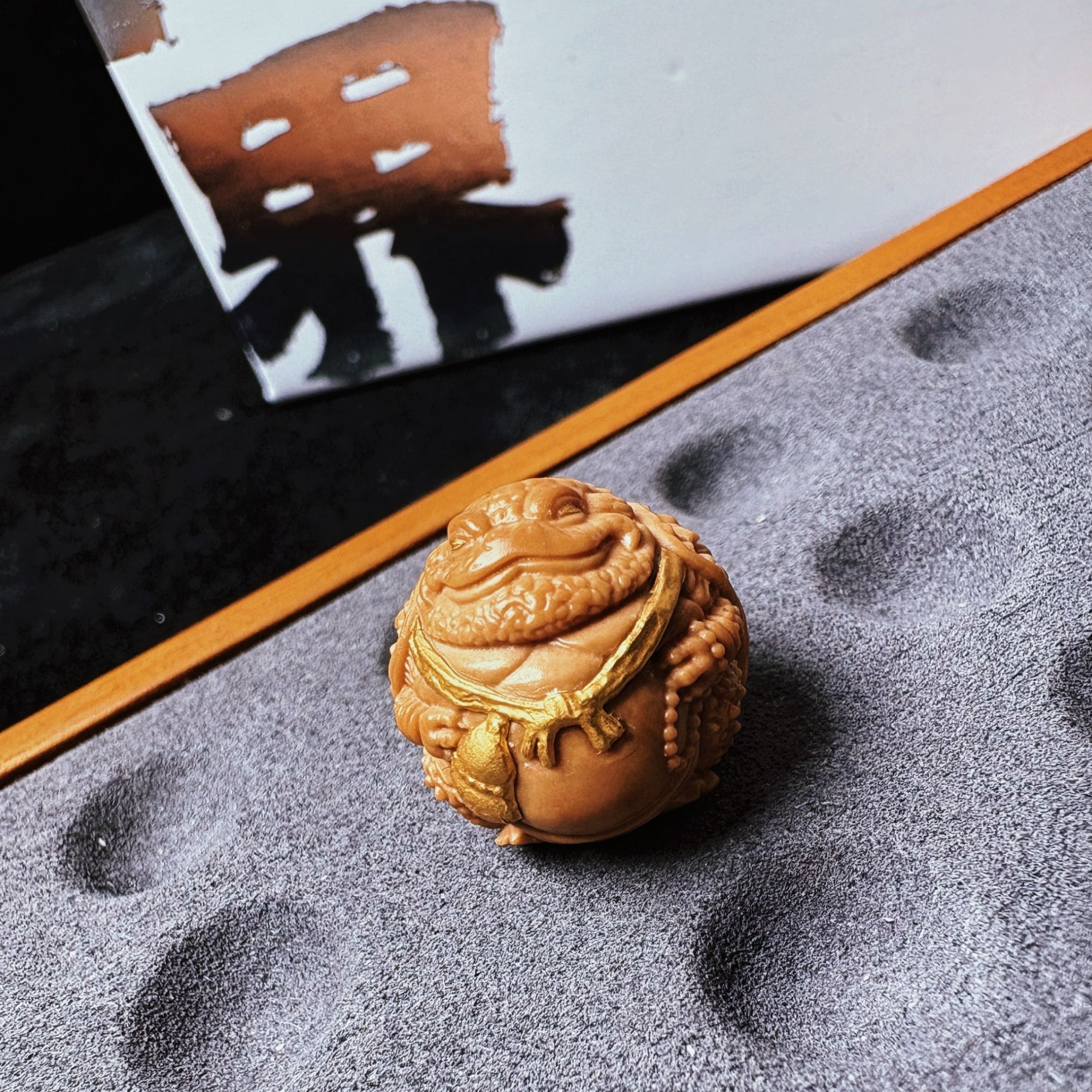 【问界·单颗雕刻】猴头核桃单颗 文玩核桃配饰 单珠