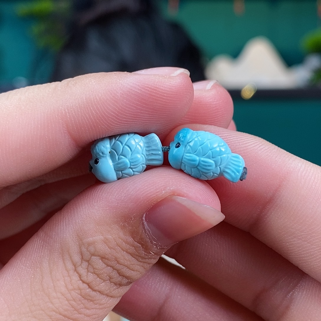 绿松石珠宝奇石未镶嵌