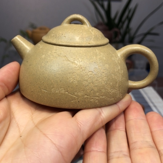 紫砂茶壶本段半月瓢