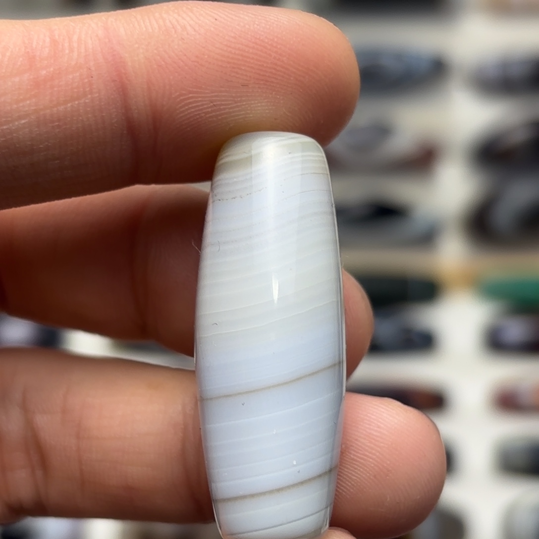 玛瑙/玉髓未镶嵌吊坠