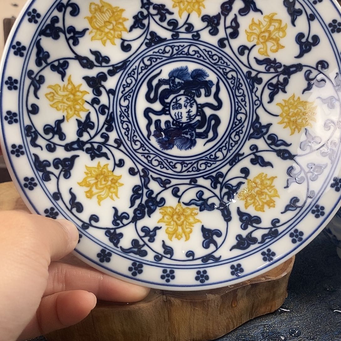 瓷片景德镇手绘青花茶器35