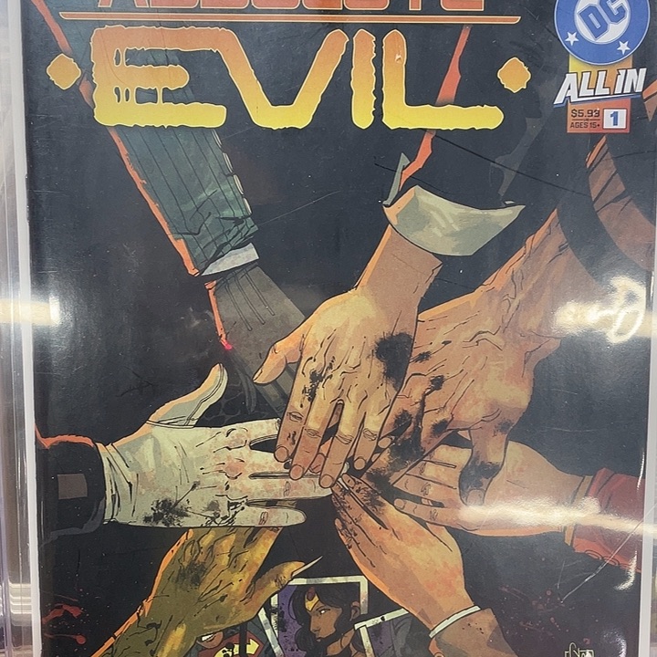 DC绝对邪恶第一期主封