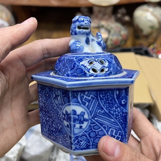 瓷片摆件工艺品瓷器摆件777 