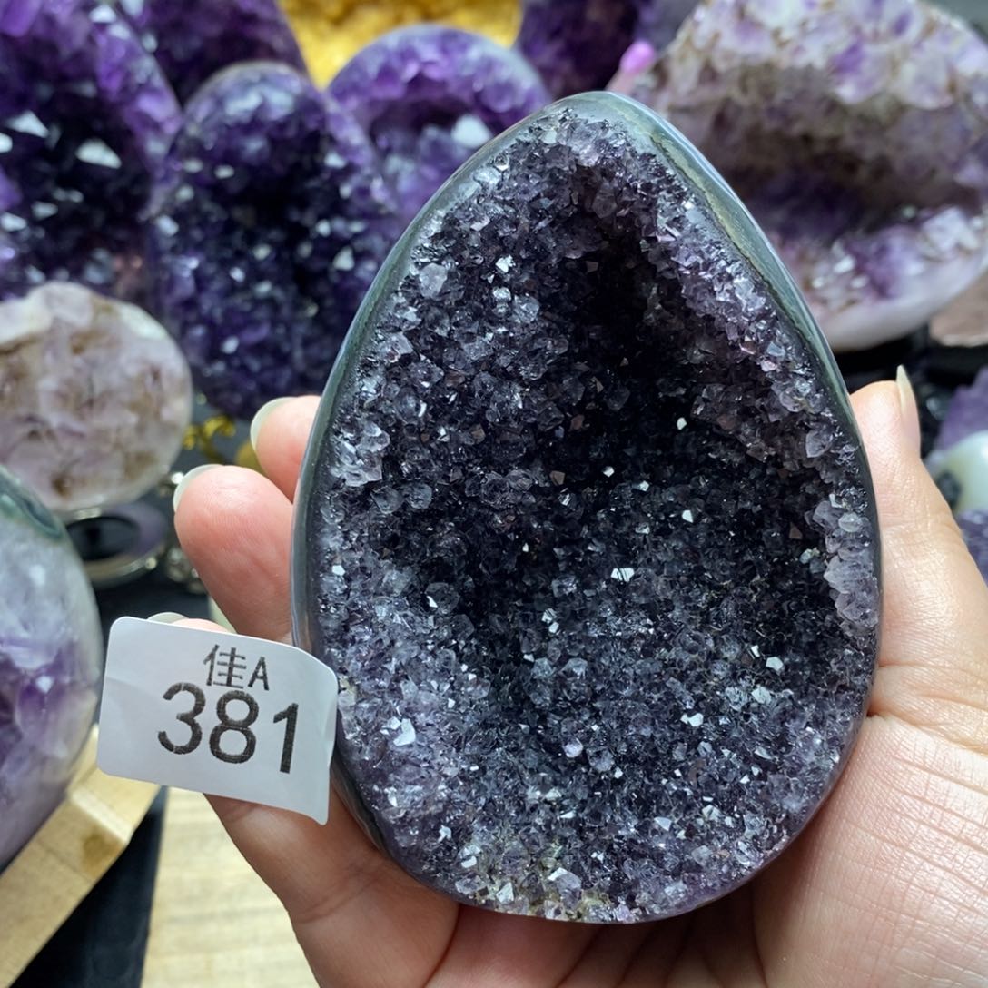 未镶嵌大型摆件（非配饰）紫晶星****间