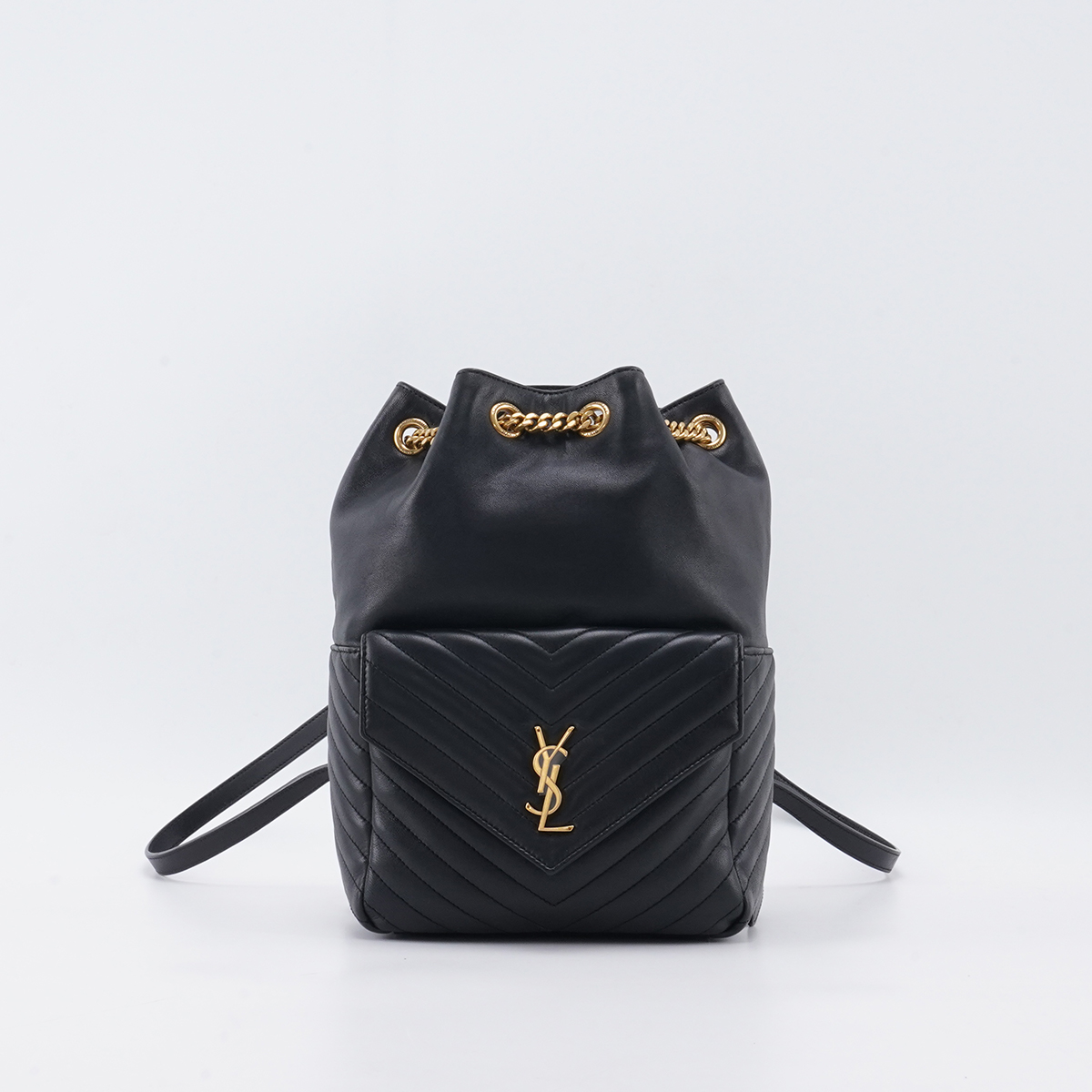 99新 YSL/圣罗兰 【总仓】牛皮鱼子酱中号双肩包/BGD902730001/98新