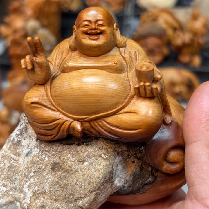 无***束柏木手把件的设计和制作