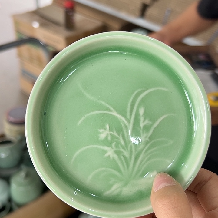 小米茶器龙泉青瓷