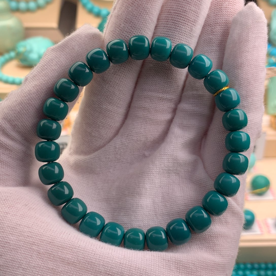 绿松石珠宝奇石未镶嵌柴*先