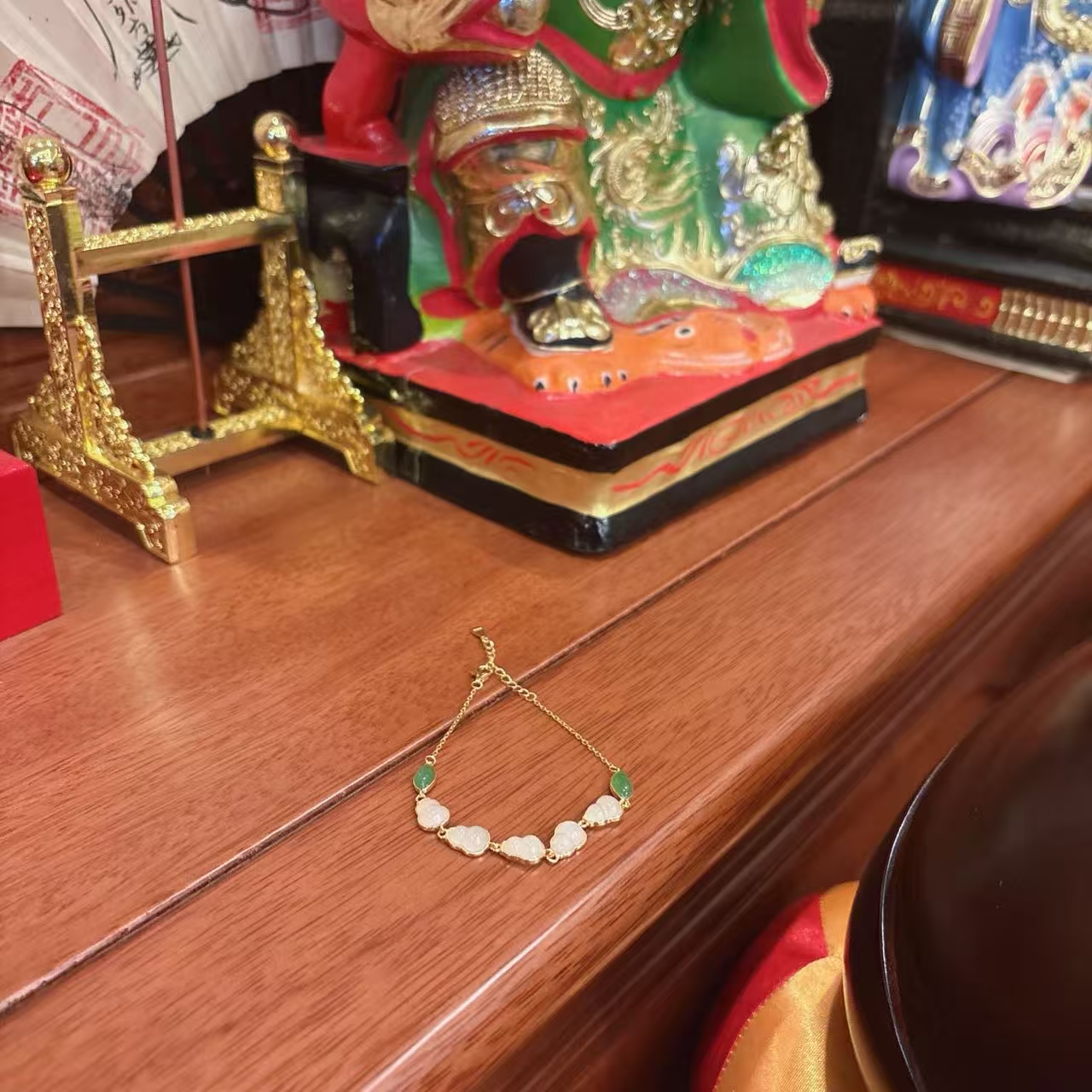 铜吊坠 宫玄道 老料葫芦手串 九年奉 M2390